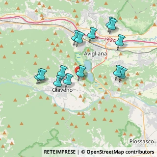 Mappa Via Davì, 10051 Avigliana TO, Italia (3.79286)