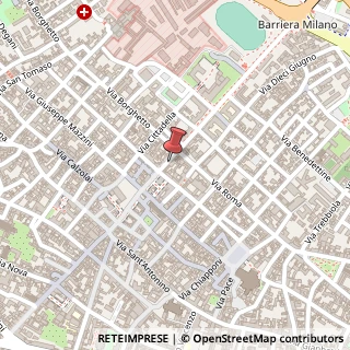 Mappa Via Camillo Benso Cavour, 35, 29121 Piacenza, Piacenza (Emilia Romagna)