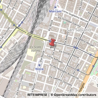 Mappa Via Giorgio Bidone,  5, 10125 Torino, Torino (Piemonte)