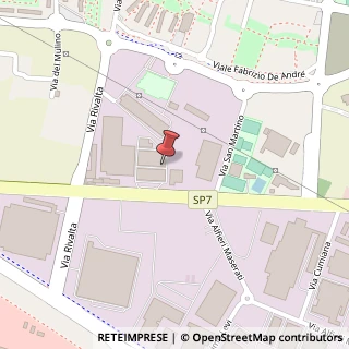 Mappa Corso Canonico Giuseppe Allamano, 13/F, 10095 Grugliasco, Torino (Piemonte)
