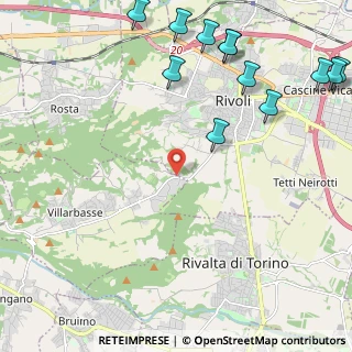 Mappa STRADA PIOI 41 CAP, 10098 Rivoli TO, Italia (3.0625)