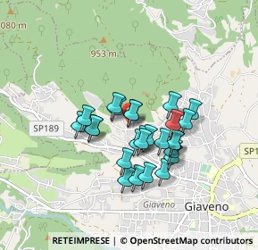 Mappa Via Monte Orsiera, 10094 Giaveno TO, Italia (0.67308)