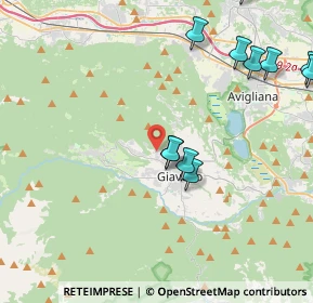 Mappa Via Monte Orsiera, 10094 Giaveno TO, Italia (4.93636)