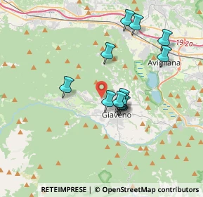 Mappa Via Monte Orsiera, 10094 Giaveno TO, Italia (3.075)