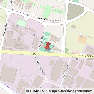 Mappa Corso Canonico Giuseppe Allamano, 25, 10100 Torino, Torino (Piemonte)
