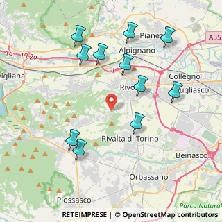 Mappa STRADA PIOI 41 CAP, 10098 Rivoli TO, Italia (4.27636)