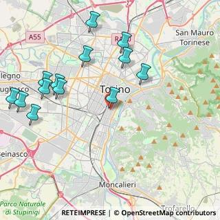 Mappa Via Giorgio Bidone, 10125 Torino TO, Italia (4.80923)