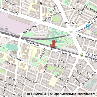 Mappa Via Ricaldone,  8, 10136 Torino, Torino (Piemonte)