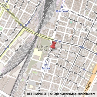 Mappa Via Nizza, 69, 10125 Torino, Torino (Piemonte)