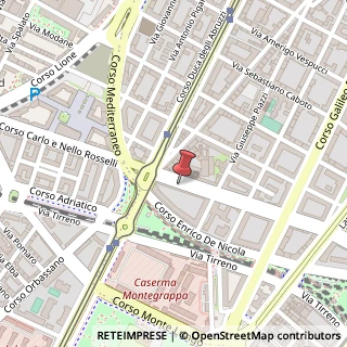 Mappa Corso Carlo e Nello Rosselli, 97, 10129 Torino, Torino (Piemonte)