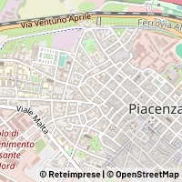 Mapa Piacenza