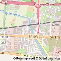 Hartă Piacenza