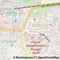 Hartă Piacenza