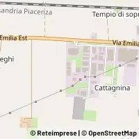 Hartă Rottofreno