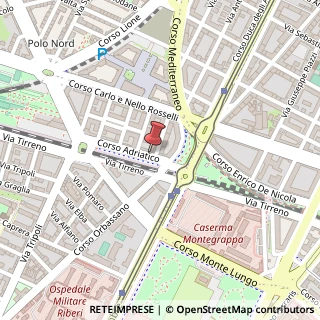 Mappa Corso Adriatico, 6, 10129 Torino, Torino (Piemonte)