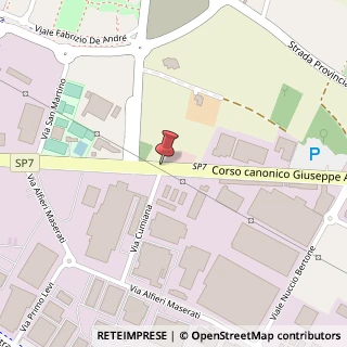 Mappa Corso Canonico Giuseppe Allamano, 29, 10095 Grugliasco, Torino (Piemonte)