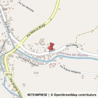 Mappa Via Roma, 243A, 45020 Villanova del Ghebbo, Rovigo (Veneto)