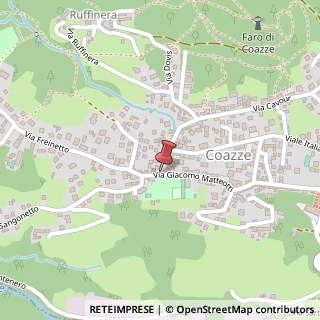 Mappa Via Giuseppe Garibaldi, 2, 10050 Coazze, Torino (Piemonte)