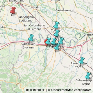 Mappa Via Roso, 29010 San Nicolò PC, Italia (14.85)