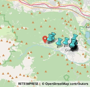 Mappa 10050 Coazze TO, Italia (3.9715)