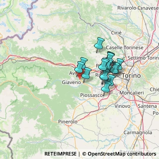 Mappa Via dei Pellegrini, 10051 Avigliana TO, Italia (10.64778)