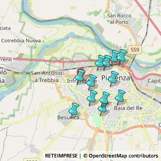 Mappa Via Alessandria, 29010 Piacenza PC, Italia (1.5975)