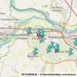 Mappa Via Alessandria, 29010 Piacenza PC, Italia (1.91909)