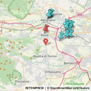 Mappa Fermata 14015 - Rivoli, 10098 Rivoli TO, Italia (4.57)