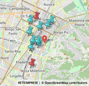 Mappa Via Valperga-caluso Tommaso, 10125 Torino TO, Italia (1.48636)