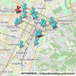 Mappa Via Valperga-caluso Tommaso, 10125 Torino TO, Italia (2.115)