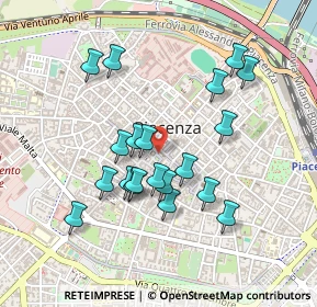 Mappa Via XX Settembre, 29122 Piacenza PC, Italia (0.423)