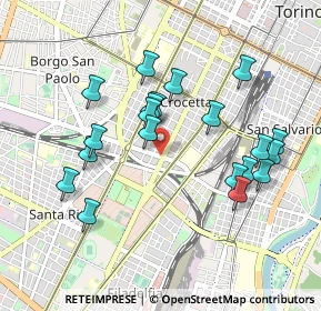 Mappa Corso Carlo e Nello Rosselli 54 fronte, 10129 Torino TO, Italia (0.922)