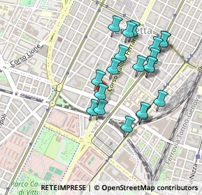 Mappa Corso Carlo e Nello Rosselli 54 fronte, 10129 Torino TO, Italia (0.4385)