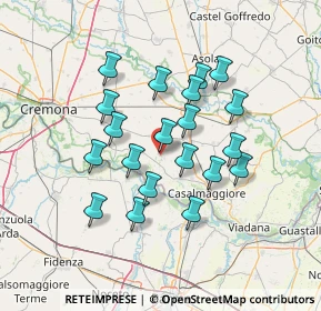 Mappa Piazza Italia, 26040 Scandolara Ravara CR, Italia (12.0585)