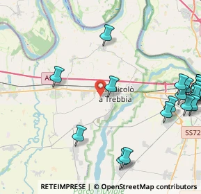 Mappa Via Lampugnana, 29010 San Nicolò PC, Italia (5.9215)