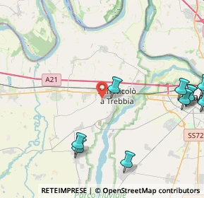 Mappa Via Lampugnana, 29010 San Nicolò PC, Italia (6.68563)