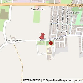 Mappa Via Lampugnana, 3a, 29010 Rottofreno, Piacenza (Emilia Romagna)