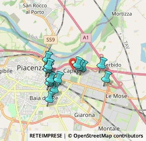 Mappa Via del Capitolo, 29122 Piacenza PC, Italia (1.37533)