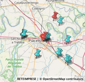 Mappa Via del Capitolo, 29122 Piacenza PC, Italia (6.39722)