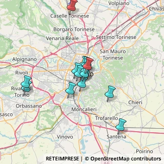 Mappa Clinica Sedes Sapientiae, 10125 Torino TO, Italia (5.41643)