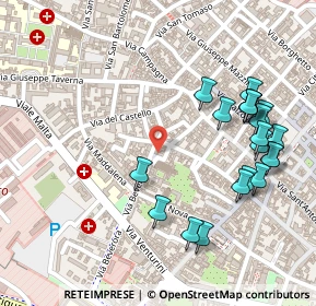 Mappa Via Beverora, 29122 Piacenza PC, Italia (0.2845)
