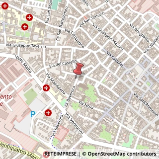 Mappa Via Beverora, 7, 29121 Piacenza, Piacenza (Emilia Romagna)