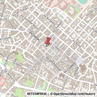 Mappa Piazza Cavalli, 7, 29121 Piacenza, Piacenza (Emilia Romagna)