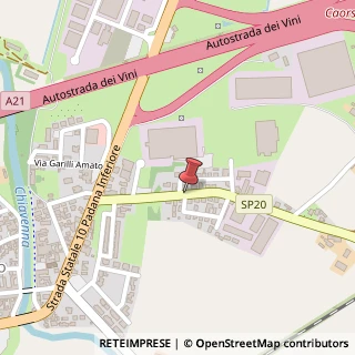 Mappa Via primo maggio 35, 29012 Caorso, Piacenza (Emilia Romagna)