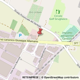 Mappa Corso allamano canonico giuseppe 57, 10095 Grugliasco, Torino (Piemonte)