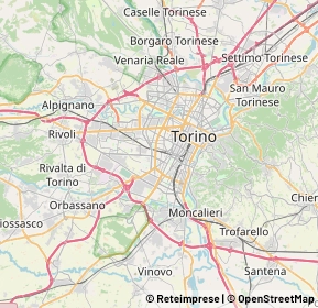 Mappa 10136 Torino TO, Italia (7.92714)