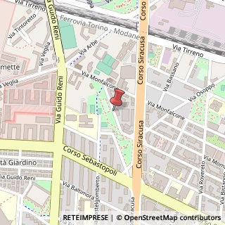 Mappa Corso Cesare Correnti, 53, 10136 Torino, Torino (Piemonte)