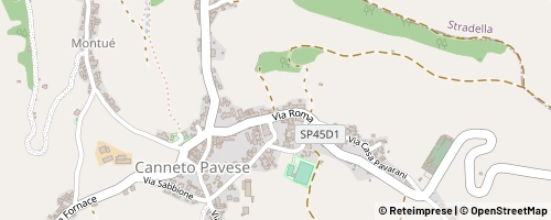 Mappa Canneto Pavese