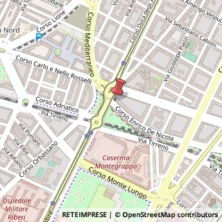 Mappa Corso Enrico De Nicola,  60, 10129 Torino, Torino (Piemonte)