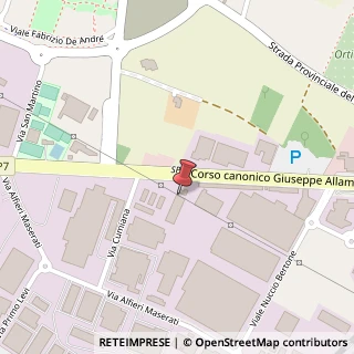 Mappa Corso Canonico Giuseppe Allamano, 36, 10095 Grugliasco, Torino (Piemonte)